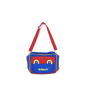 Vintage Oshkosh Red Blue Yellow Child's Messenger Bag